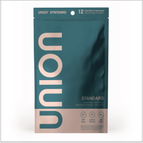 UNION STANDARD | Medium Fit Condom with a Flared Head, Body-friendly & Vegan UNION STANDARD | Medium Fit Condom with a Flared Head, Body-friendly & Vegan